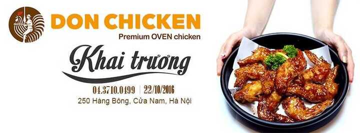 Donchicken Hà Nội gây tò mò cho giới trẻ Hà thành