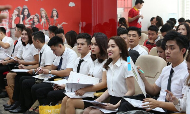 Cơ hội trở thành tiếp viên Vietjet