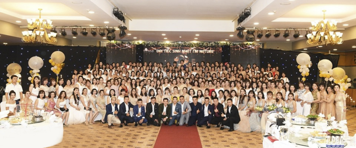 Lạc vào không gian đẳng cấp với triệu cảm xúc trong dạ tiệc sinh nhật I'm Nature 2019