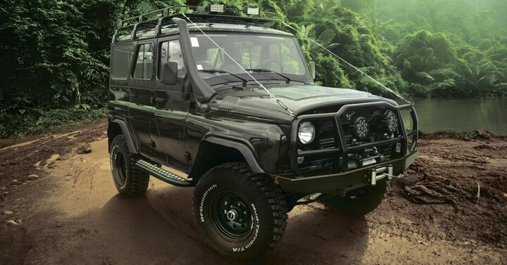 U-oát (UAZ) huyền thoại Liên Xô được cải tiến, vượt cả Jeep, Land Rover