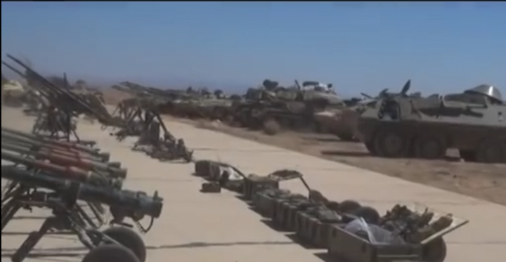 Quân đội Syria thu giữ thêm kho vũ khí khổng lồ tại ngoại ô thành phố Daraa
