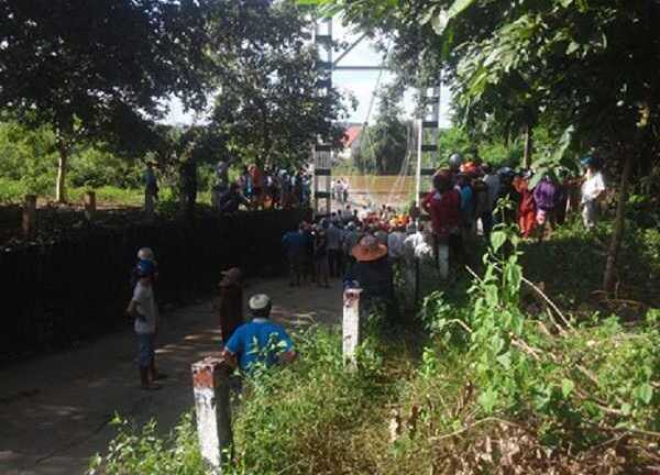 Sập cầu treo ở Đồng Nai, nhiều người rơi sông: Thông tin mới nhất