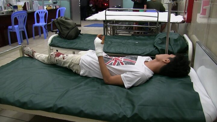 Tài xế Grabbike bị chém trọng thương khi đang đón khách