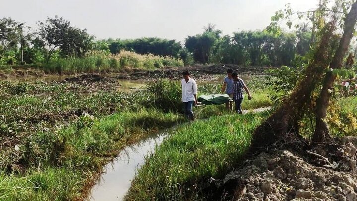 Thi thể nam thanh niên chết trong tư thế treo cổ ở bụi cây