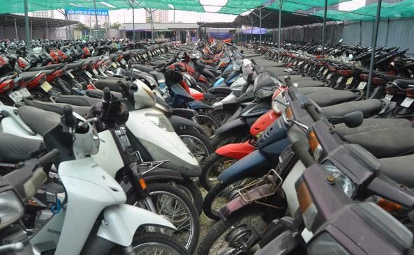 TP.HCM yêu cầu hạn chế tạm giữ xe vi phạm giao thông