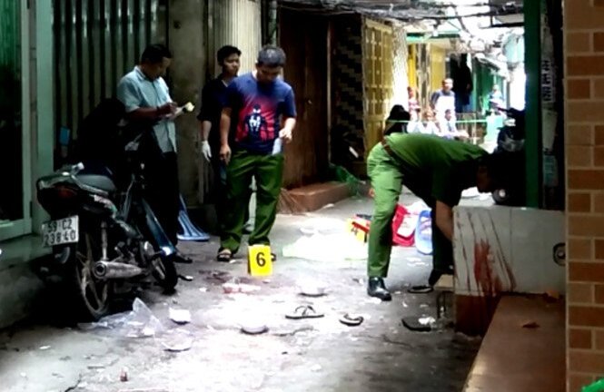 Xác định nghi can sát hại nam thanh niên ở trung tâm Sài Gòn