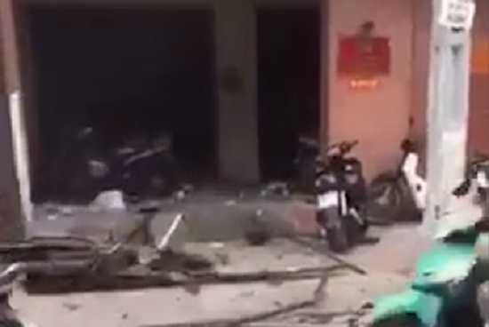Xác định kẻ ném vật gây nổ vào trụ sở công an phường ở TP.HCM