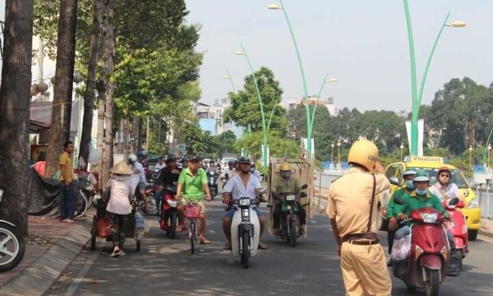 TP.HCM: Nhiều tuyến đường ở trung tâm bị hạn chế lưu thông cuối tuần này