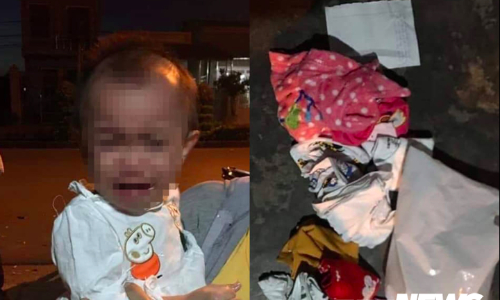 Bé gái 1 tuổi bị mẹ bỏ rơi trong công viên