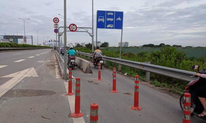 Đề nghị xử lý người đặt ‘dải bê tông giết người’ trên cao tốc