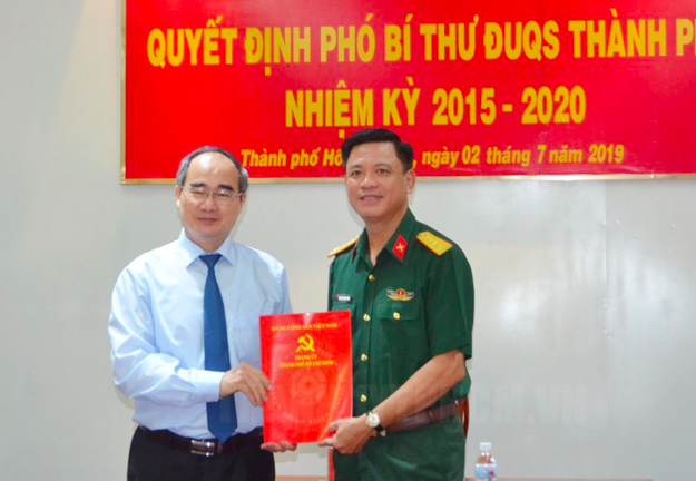 Đại tá Nguyễn Trường Thắng làm Phó Bí thư Đảng ủy Quân sự TP.HCM