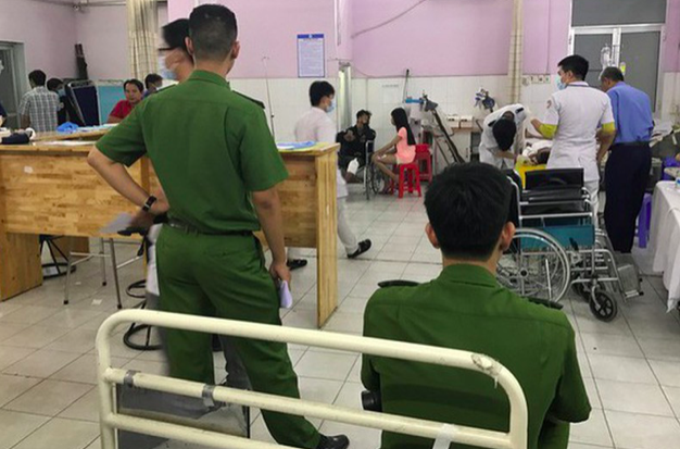 Khởi tố 3 kẻ ném bột ớt khiến chiến sĩ công an ngã xe thiệt mạng