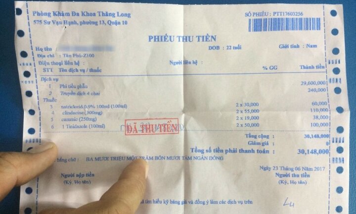 Chữa bao quy đầu, phòng khám Trung Quốc dùng 'ma trận' moi 30 triệu đồng trong 1 tiếng