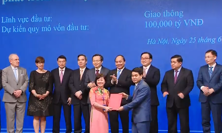 Vingroup 'rót' 100.000 tỷ đồng làm đường sắt đô thị ở Hà Nội