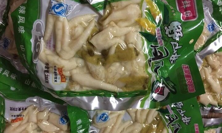 Chân gà muối Trung Quốc 9 tháng không hỏng tràn 'chợ mạng'