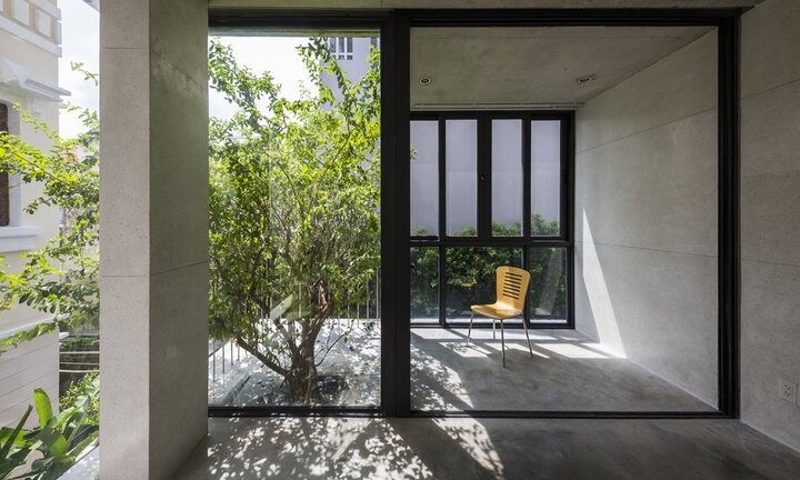 Ngút tầm mắt với căn biệt thự có không gian xanh mướt giữa thiên nhiên