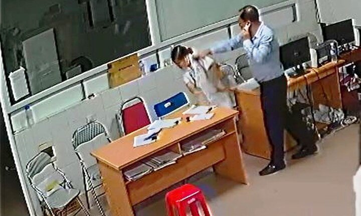 Công an Nghệ An kết luận về vụ giám đốc tát nữ bác sĩ