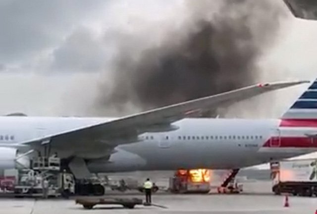 Cháy tại sân bay quốc tế Hong Kong, 1 người bị thương