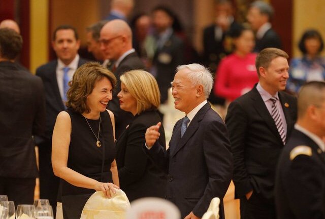 Cận cảnh buổi yến tiệc tiếp đãi ông Donald Trump tại Hà Nội