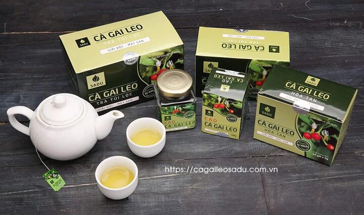 Sản phẩm Cà Gai Leo Sadu dược tính rất cao