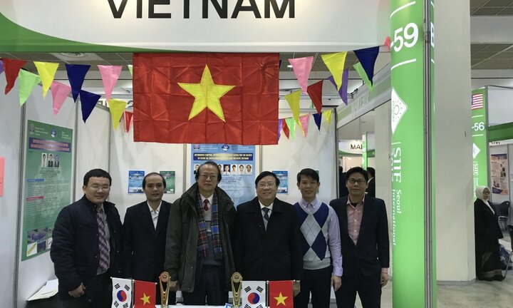 Công trình KHCN tham gia Hội chợ triển lãm sáng tạo quốc tế Seoul 2017 đạt giải cao
