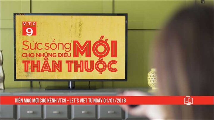 VTC9 có diện mạo mới từ 1/1/2018