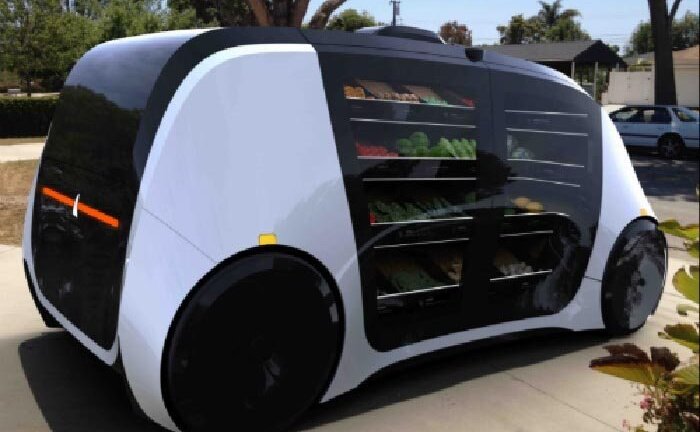 Startup Mỹ biến robot thành cửa hàng tạp hóa di động