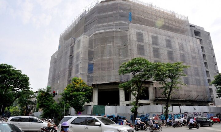 Điểm danh những dự án 'đất vàng' bỏ hoang nhiều năm ở giữa Thủ đô