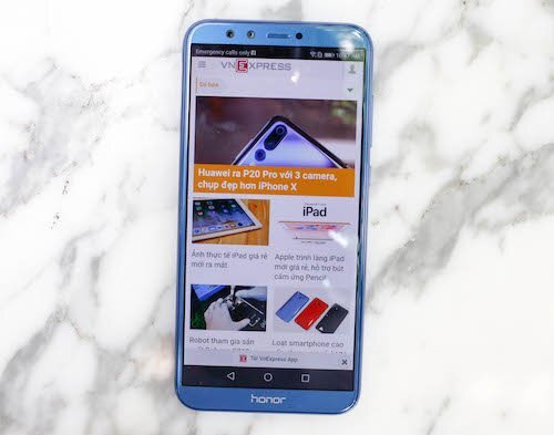 Honor 9 Lite - smartphone giá rẻ có màn hình tràn viền