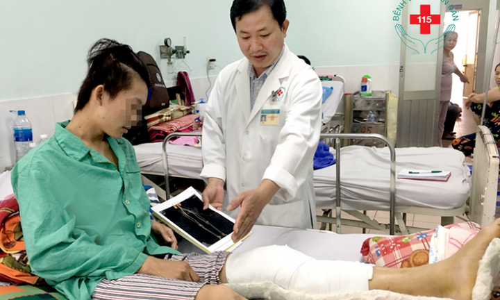 Suýt bị cắt cụt chân do chủ quan