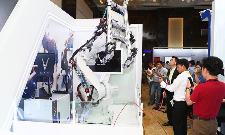 Tinh hoa công nghệ 4.0 hội tụ trong nhà máy VinFast