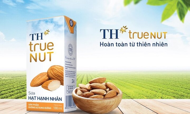 Tập đoàn TH tiếp tục ra mắt loại sữa hạt từ 'siêu thực phẩm' hạnh nhân