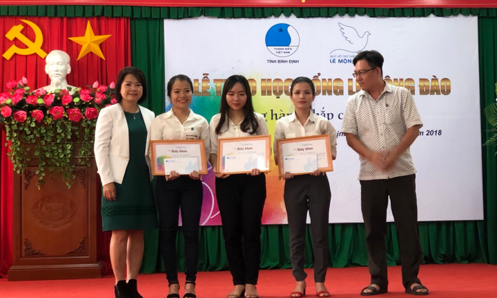 Quỹ Lê Mộng Đào tiếp tục đồng hành cùng các học sinh, sinh viên tại 5 tỉnh thành