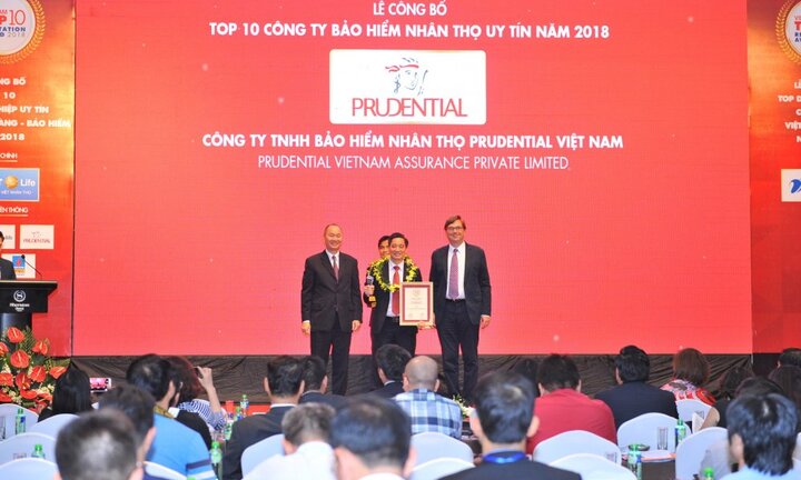 Prudential là công ty bảo hiểm nhân thọ nước ngoài uy tín nhất năm 2018