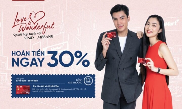 Thẻ VinID MB VISA: Sự kết hợp tuyệt vời xứng tầm hai thương hiệu lớn