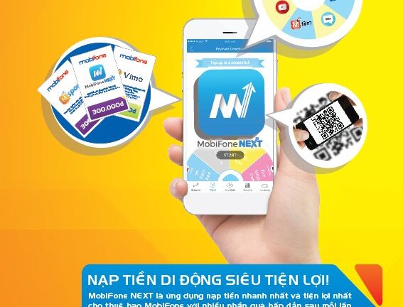 Chuyển tiền điện thoại siêu tiện lợi trên ứng dụng MobiFone NEXT