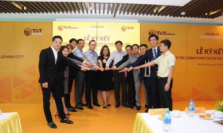8 đại lý phân phối cam kết đồng hành cùng T&T Land tại dự án T&T Millennia City - Long An