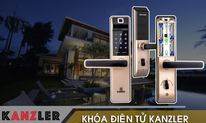 Khóa vân tay Kanzler: Căn hộ thông minh năm 2018