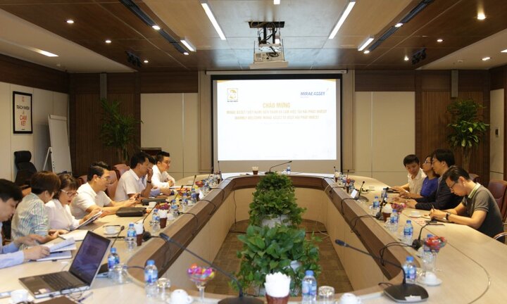 Tập đoàn Tài chính Mirae Asset gặp gỡ và tìm hiểu thông tin về Hải Phát Invest