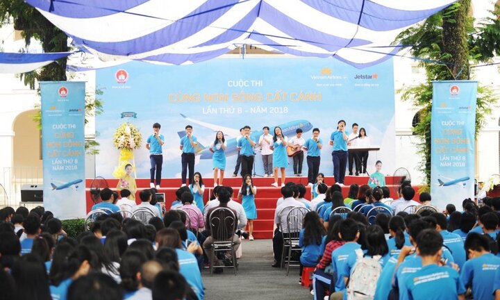 Vietnam Airlines, Jetstar Pacifics và Học viện hàng không đồng hành cùng cuộc thi 'Cùng Non Sông Cất Cánh' lần thứ 8