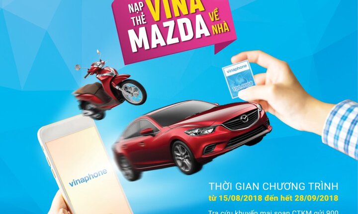 'Chịu chi' như nhà mạng VinaPhone: Mỗi ngày tặng khách một xe SH