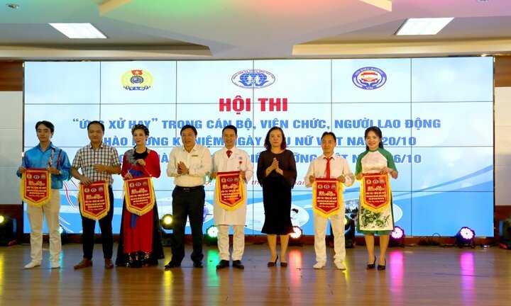 Hội thi 'Ứng xử hay' trong cán bộ viên chức, người lao động BV đa khoa tỉnh Phú Thọ