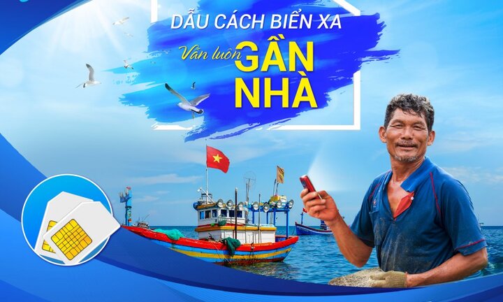 Hướng về bà con ngư dân, VinaPhone tăng thêm ưu đãi cho Sim Biển Đảo