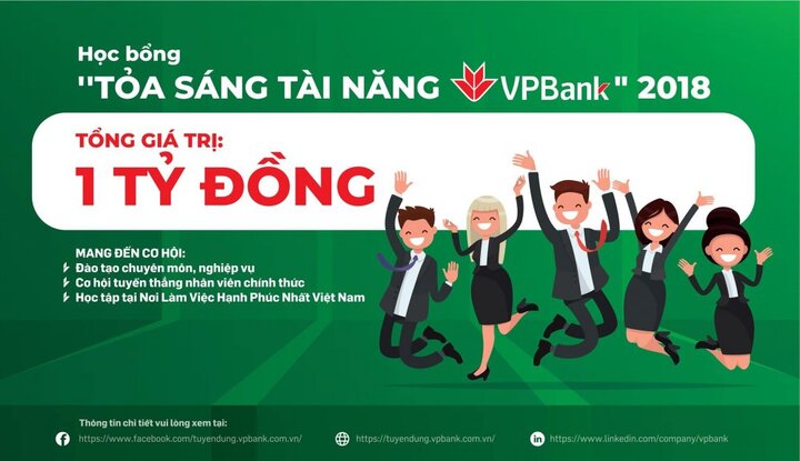Ra mắt Quỹ học bổng tài năng VPBank 2018
