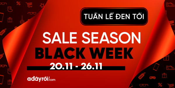 Săn hàng siêu hời trong 'Tuần lễ đen tối - Sale chất lạc lối' của Adayroi