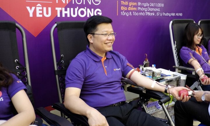 Hàng ngàn nhân viên TPBank trên cả nước hào hứng tham gia hiến máu nhân đạo