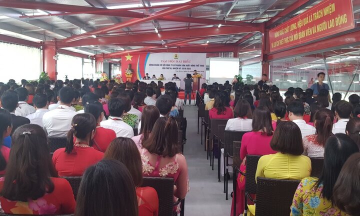 Công ty Sản xuất hàng thể thao MXP Đại hội đại biểu công đoàn cơ sở nhiệm kỳ 2018 -2023