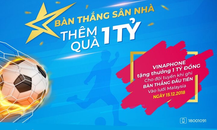 VinaPhone 'tăng nhiệt' cho trận Chung kết lượt về AFF Cup 2018