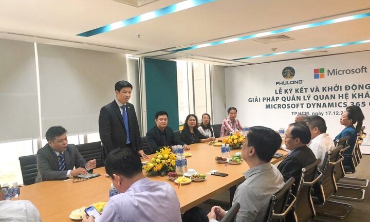 Phú Long triển khai dự án quản lý quan hệ khách hàng Microsoft Dynamics 365