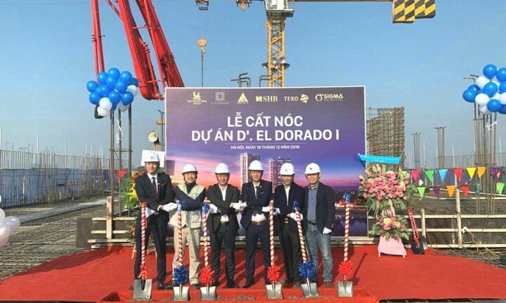 Tân Hoàng Minh chính thức cất nóc dự án D’. El Dorado I